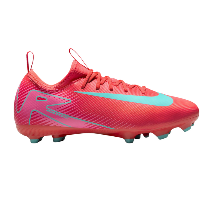 Jr Zoom Vapor 16 Academy FG/MG - Ember Glow/Aurora Green