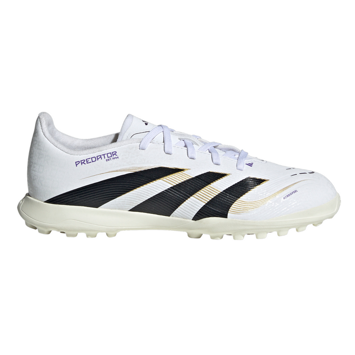Kids Predator League TF - White/Core Black/Gold Metallic