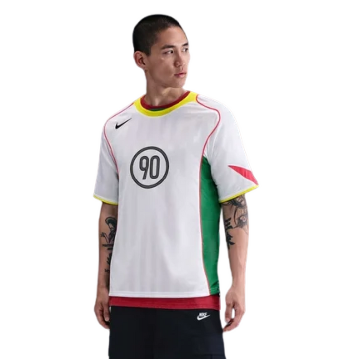 Total 90 Shirt - White/Opti Yellow/Light Crimson/Black