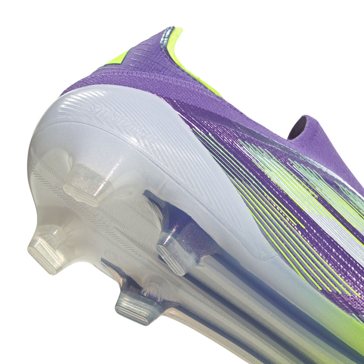 F50 Elite LL FG - Purple Rush/Cloud White/Lucid Lemon by adidas at NUMBER 10 - Buy Now!