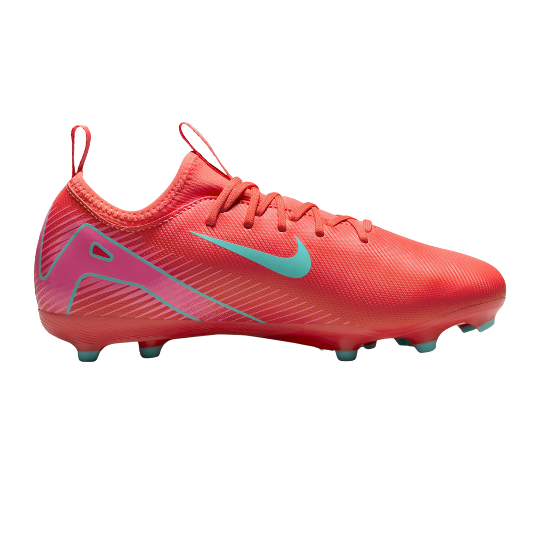 Jr Zoom Vapor 16 Academy FG/MG - Ember Glow/Aurora Green