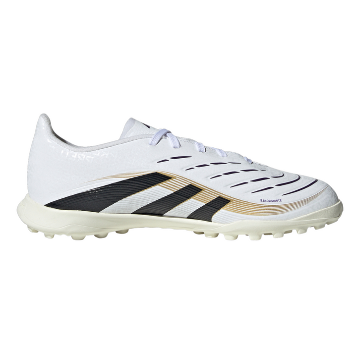 Kids Predator League TF - White/Core Black/Gold Metallic