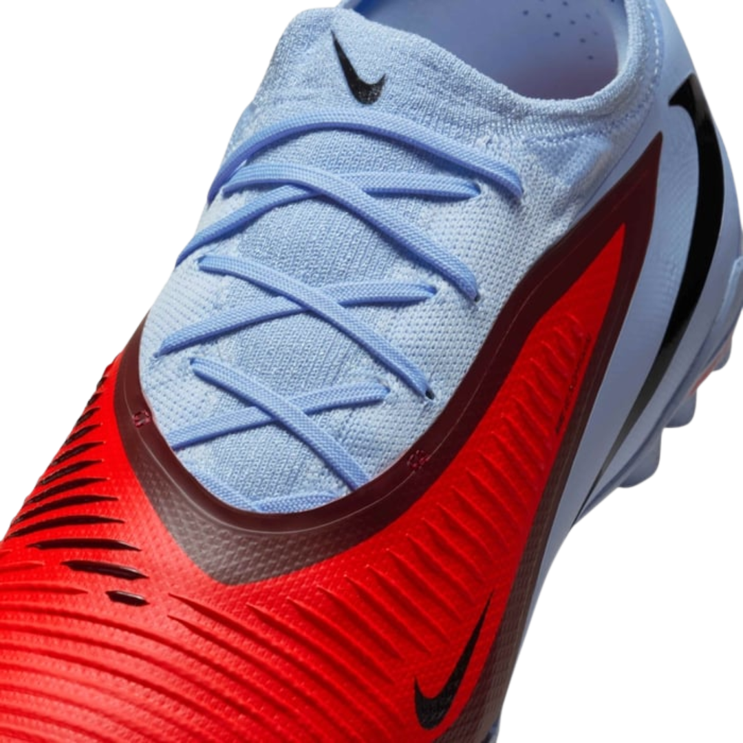 Phantom 6 Low Pro TF - Royal Tint/Bright Crimson by Nike at NUMBER 10 - Buy Now!