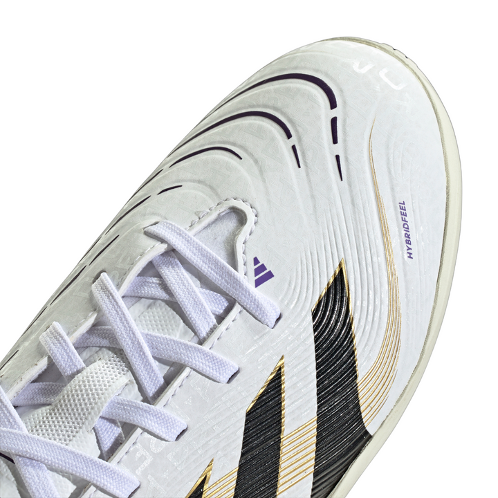 Kids Predator League TF - White/Core Black/Gold Metallic