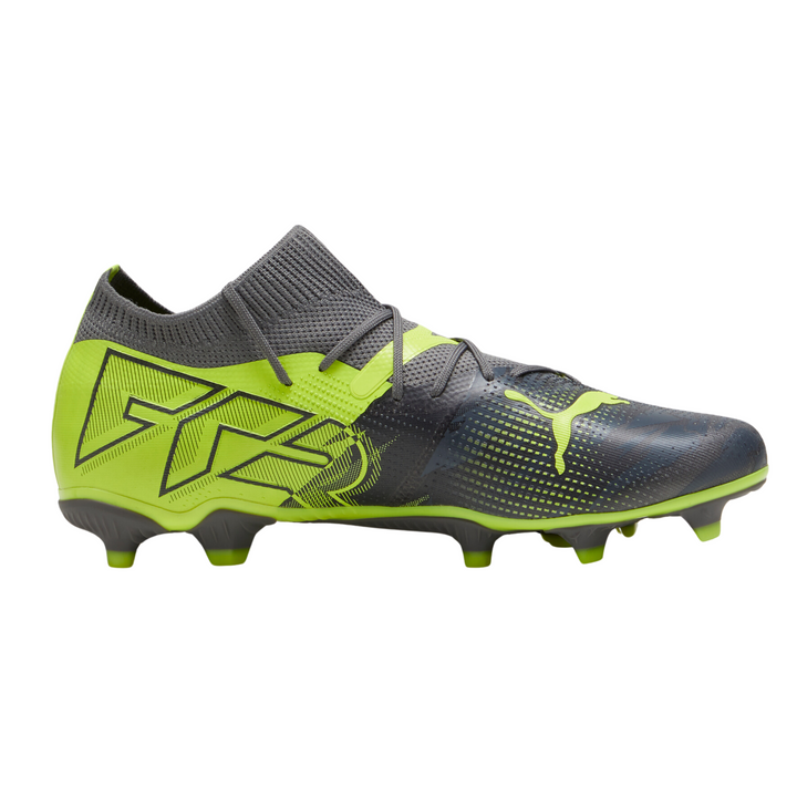 Future 7 Match Rush FG/AG - Strong Gray/Cool Dark Gray/Electric Lime - Puma - NUMBER 10