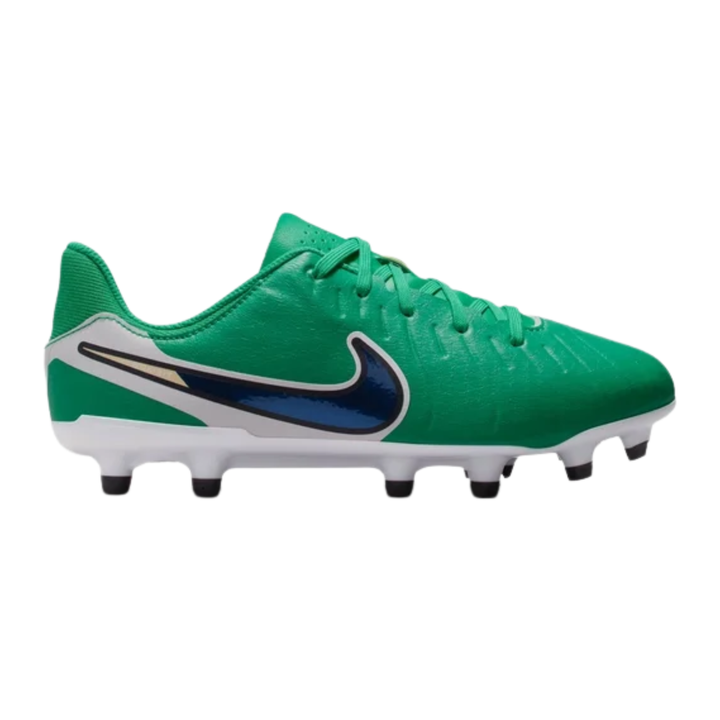 Jr Legend 10 Academy FG/MG LV8 - Stadium Green/Dark Obsidian by Nike at NUMBER 10 - Buy Now!
