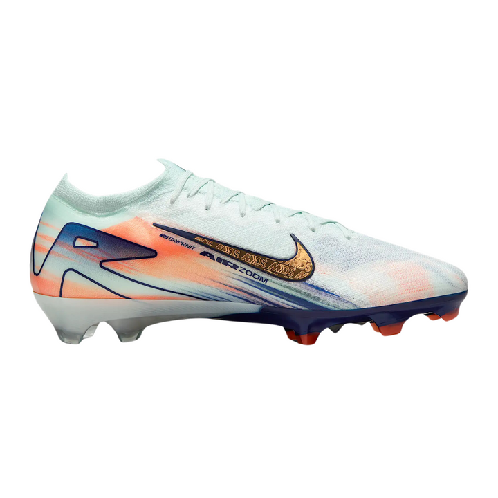 Zoom Vapor 16 Elite MDS FG - Barely Green/Metallic Gold Coin/Crimson Pulse by Nike at NUMBER 10 - Buy Now!