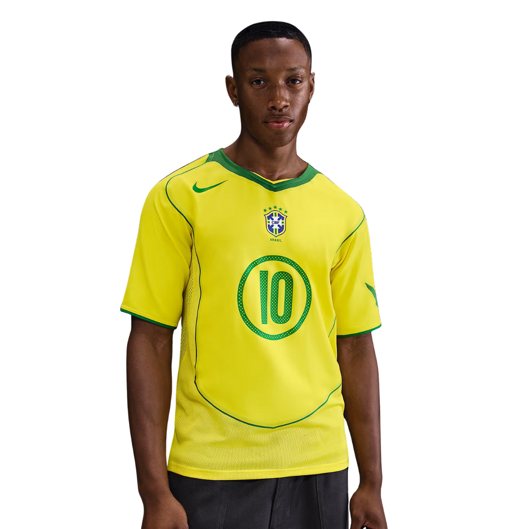 Ronaldinho Brazil 2004 Reissued Home Shirt