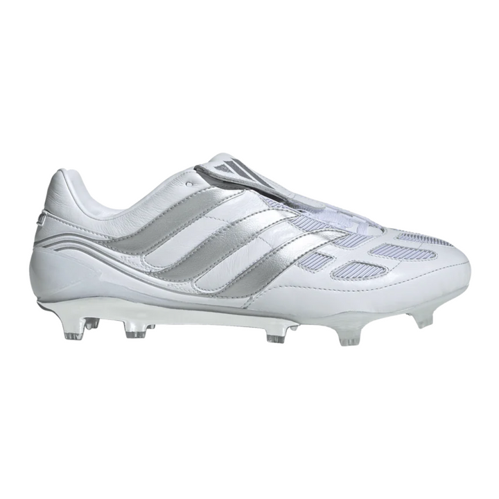 Predator Precision Elite FG - Cloud White / Silver Metallic / Iron Metallic