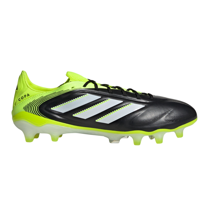Copa Pure III FG - Core Black/Cloud White/Lucid Lemon by adidas at NUMBER 10 - Buy Now!