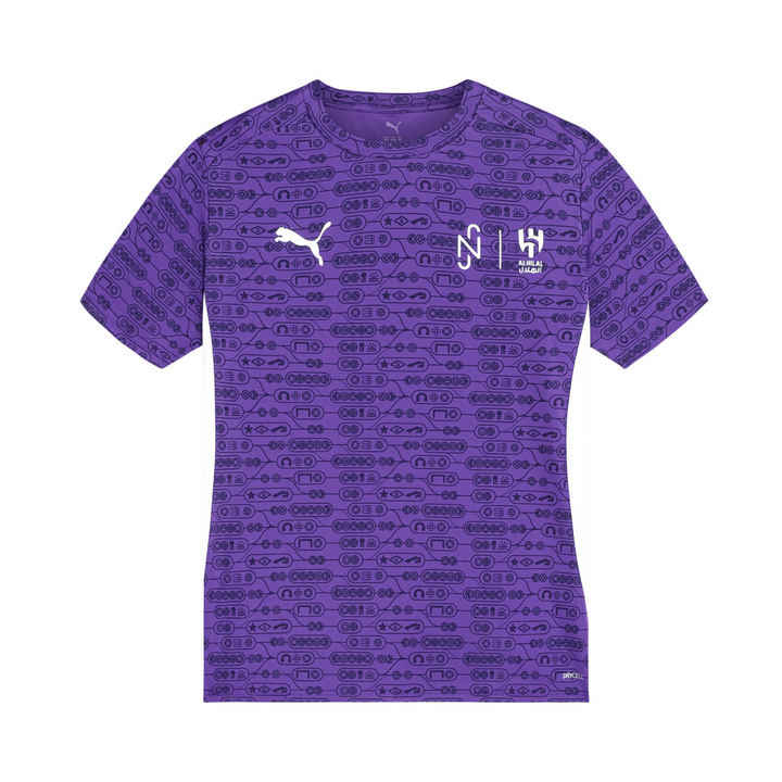 Neymar Jr - Al Hilal Team Shirt 24/25 - Team Violet/White by Puma at NUMBER 10 - Buy Now!