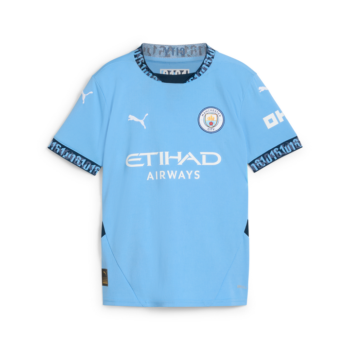 Manchester City Youth Home Shirt 24/25 - Puma - NUMBER 10