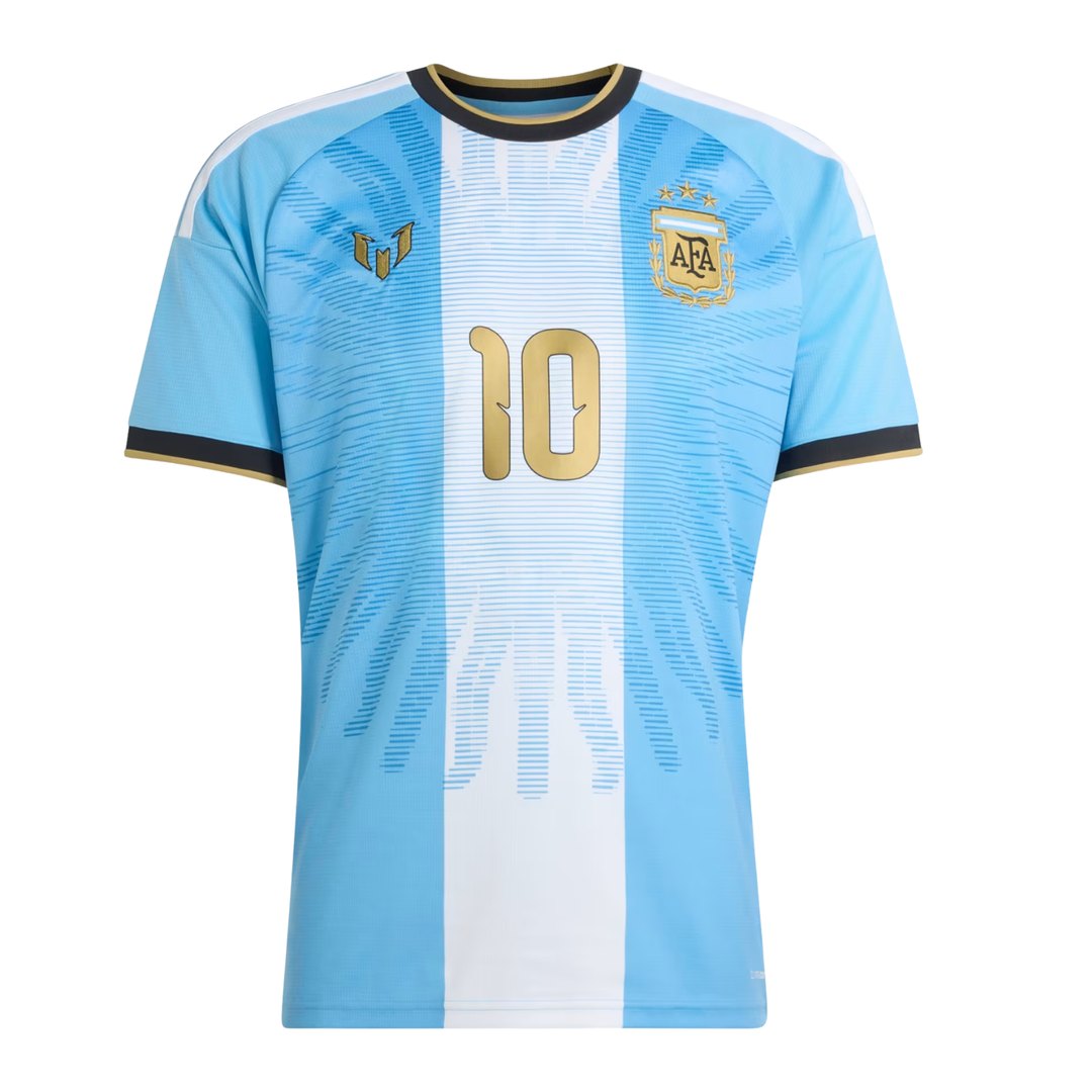 Argentina Home Messi 10 Farewell Shirt