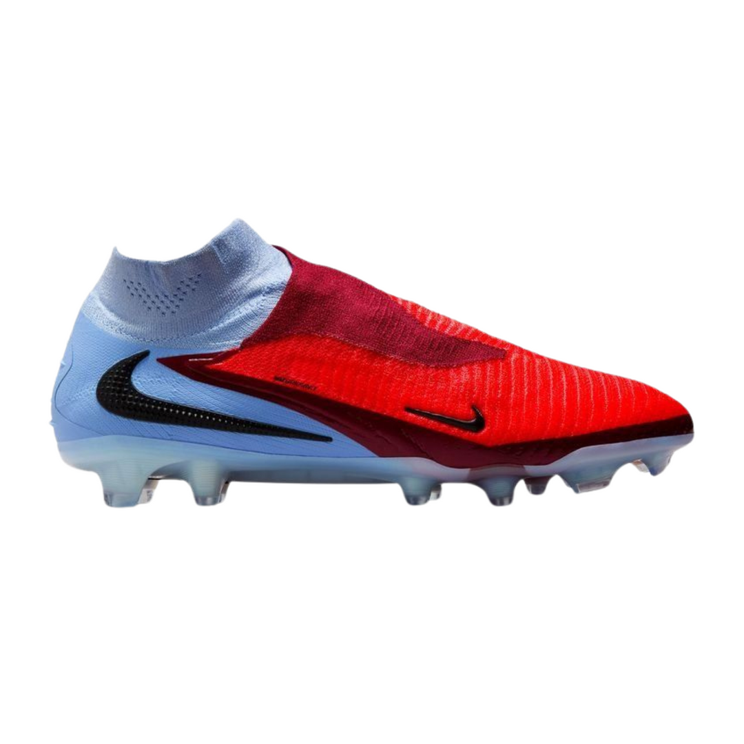 Phantom 6 High Elite FG - Royal Tint/Bright Crimson by Nike at NUMBER 10 - Buy Now!