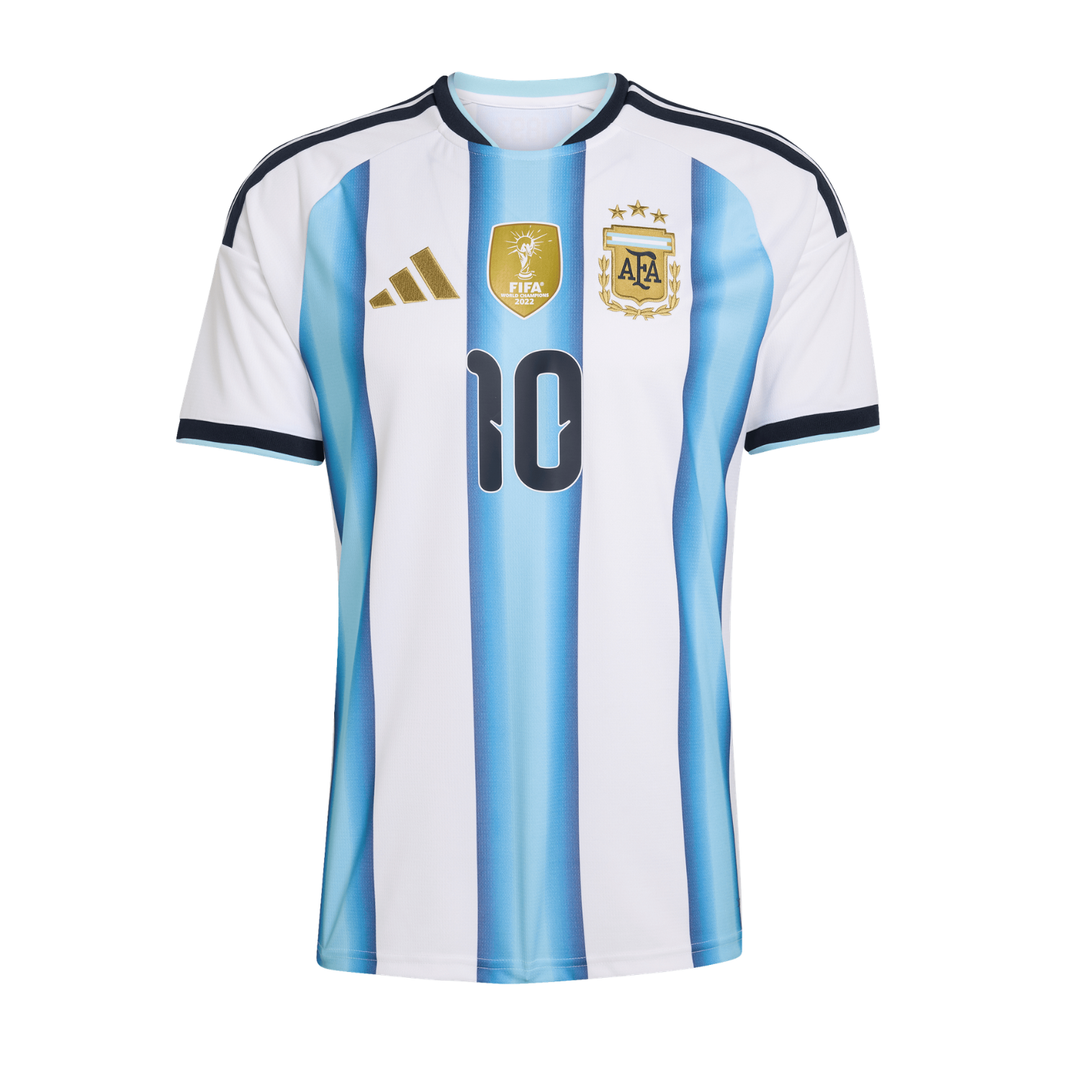 Argentina Stadium Home Shirt 26 - Messi 10 by adidas at NUMBER 10 - Buy Now!