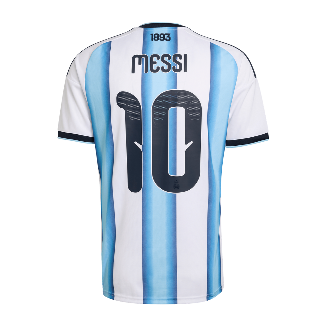 Argentina Stadium Home Shirt 26 - Messi 10 by adidas at NUMBER 10 - Buy Now!