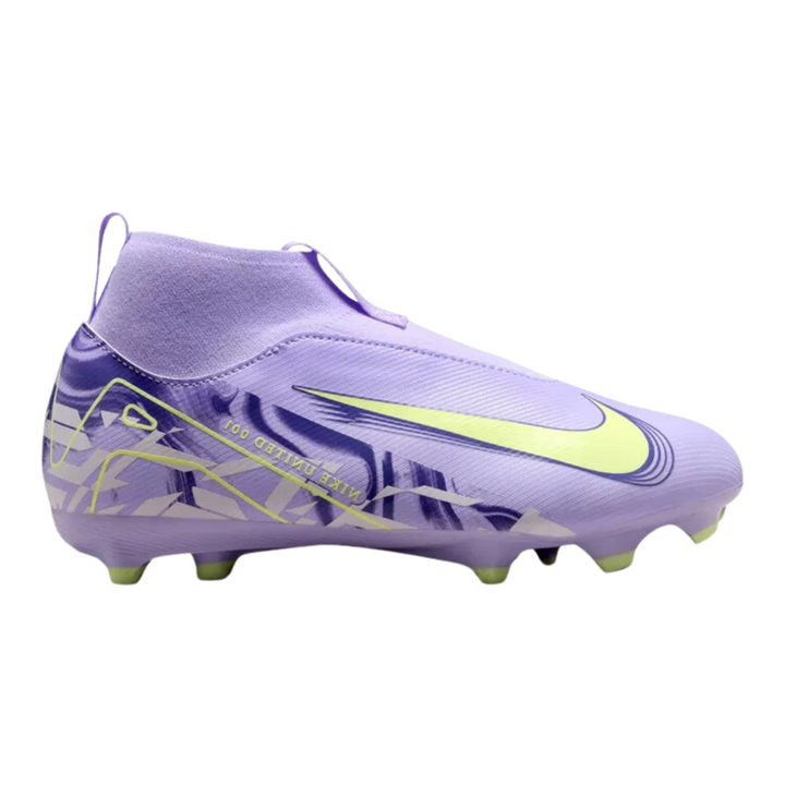 Jr Zoom Superfly 10 Academy FG/MG - Purple Agate/Barely Volt