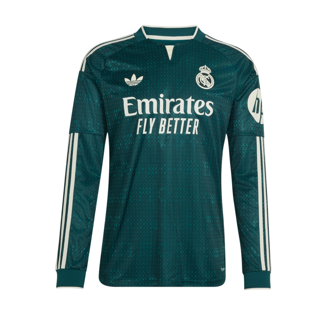 Real Madrid Authentic Away L/S Shirt 26/27