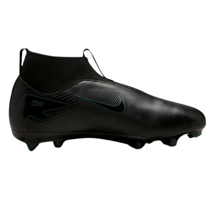 Jr Zoom Superfly 10 Academy FG/MG - Black/Deep Jungle/Black
