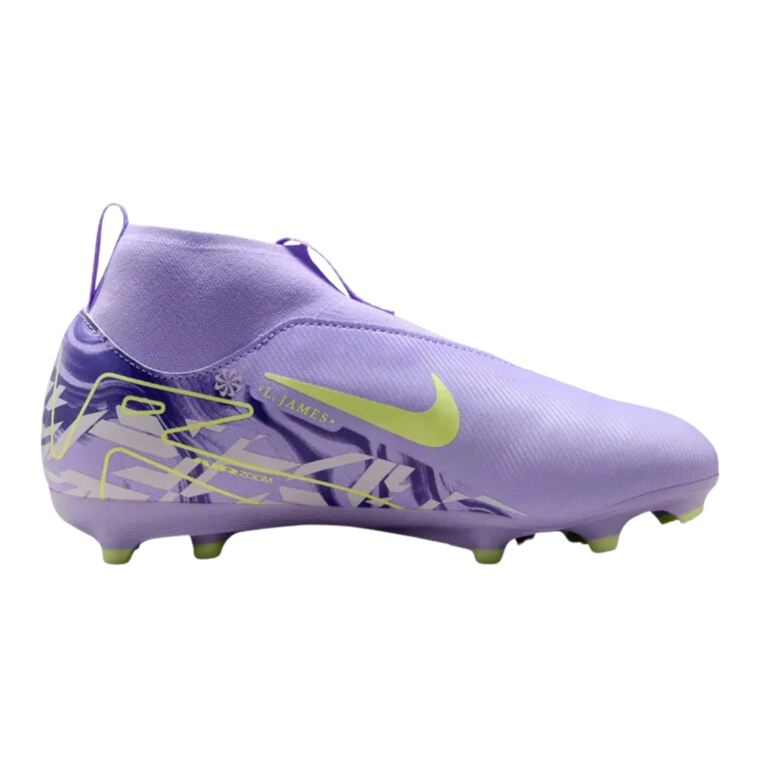 Jr Zoom Superfly 10 Academy FG/MG - Purple Agate/Barely Volt