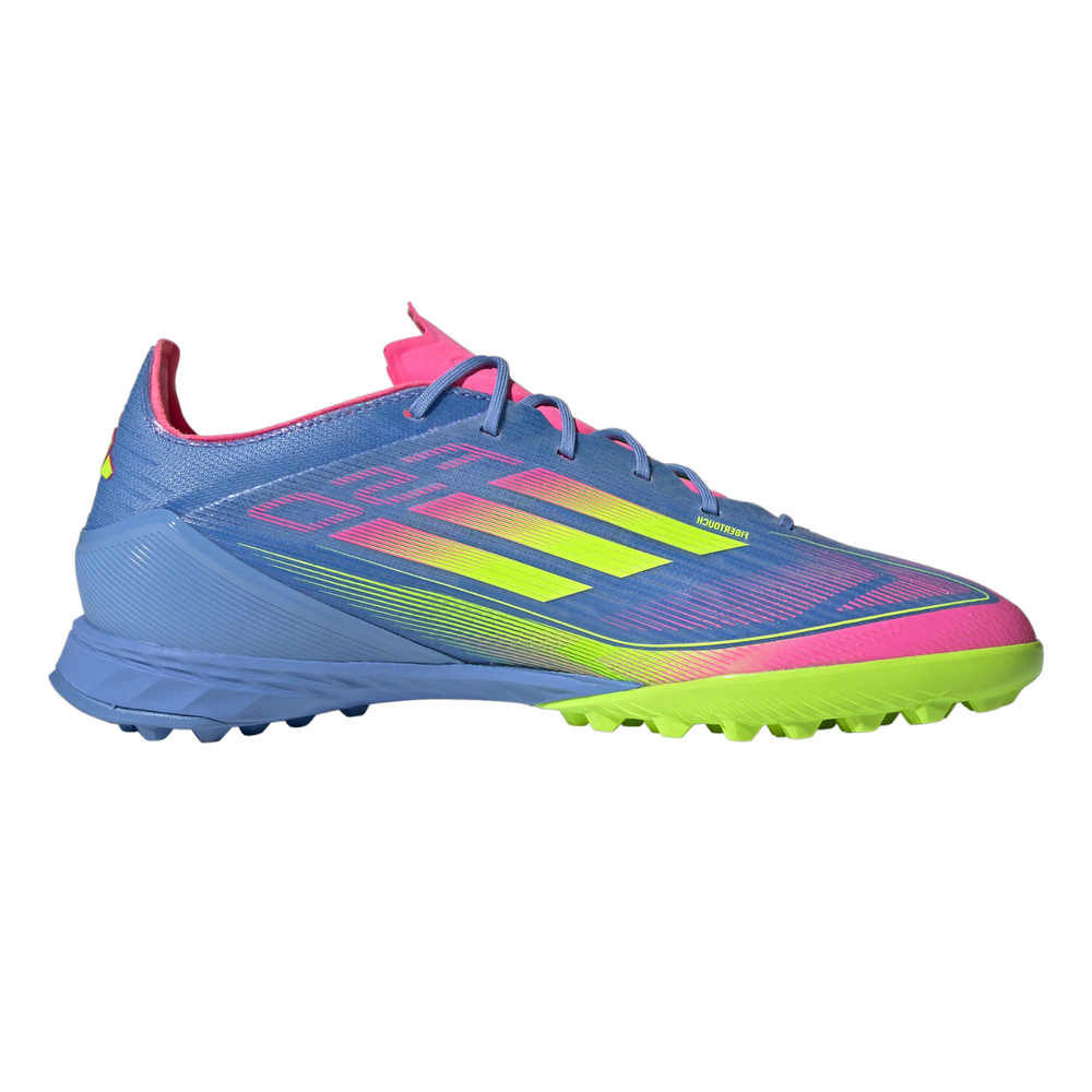 F50 Pro TF - Blue Fusion/Lucid Lemon/Lucid Pink by adidas at NUMBER 10 - Buy Now!