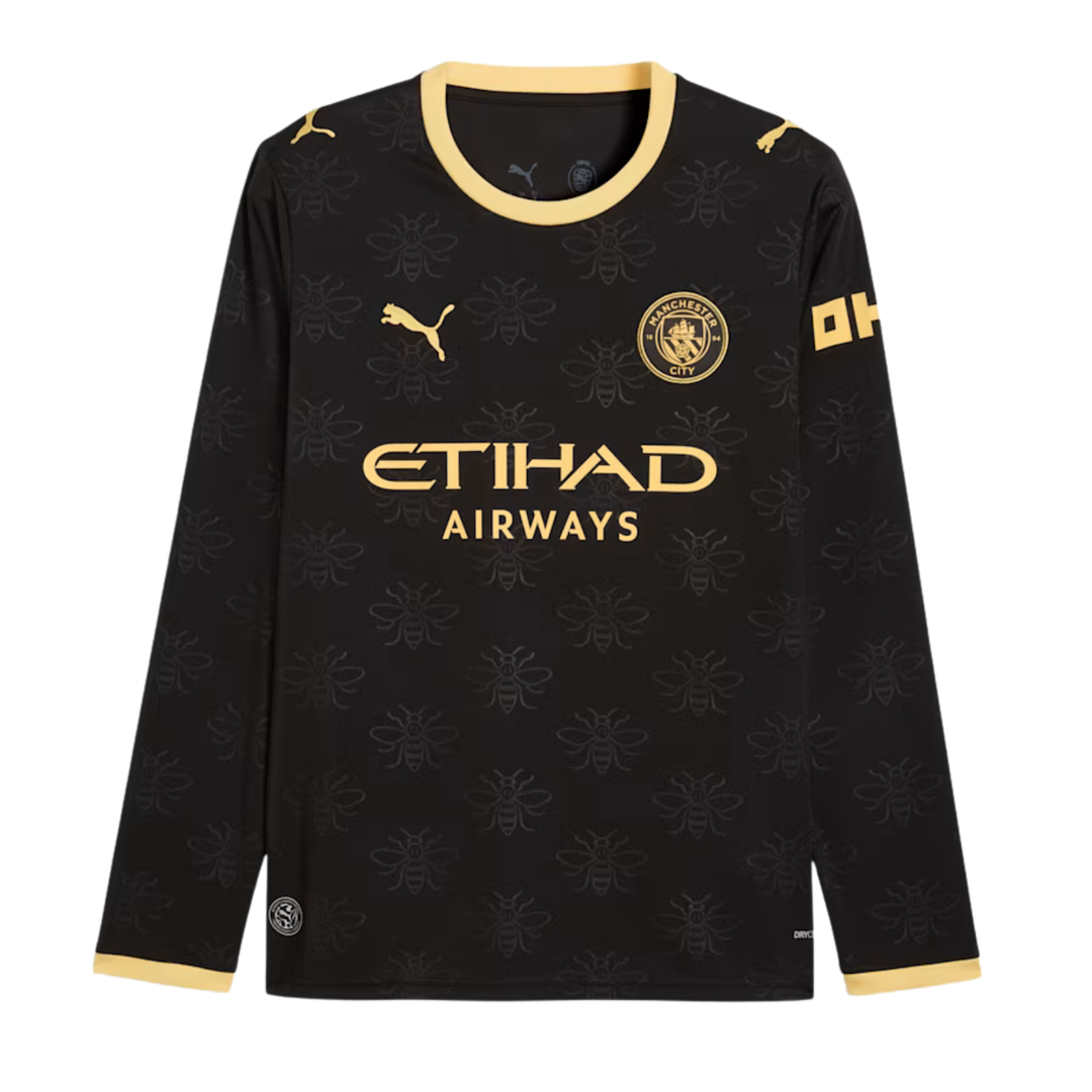 Manchester City Stadium L/S Away Shirt 26/27