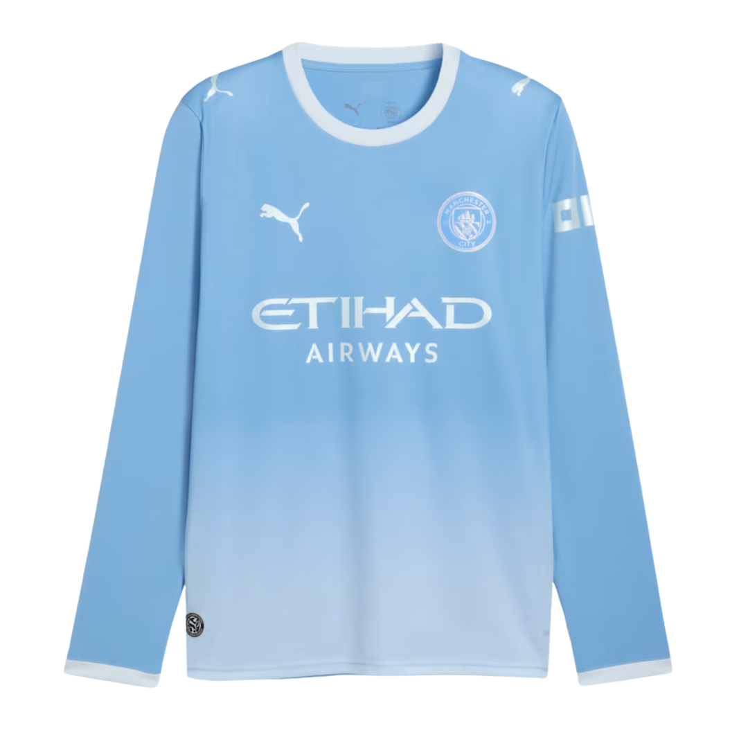 Manchester City Stadium L/S Home Shirt 26/27