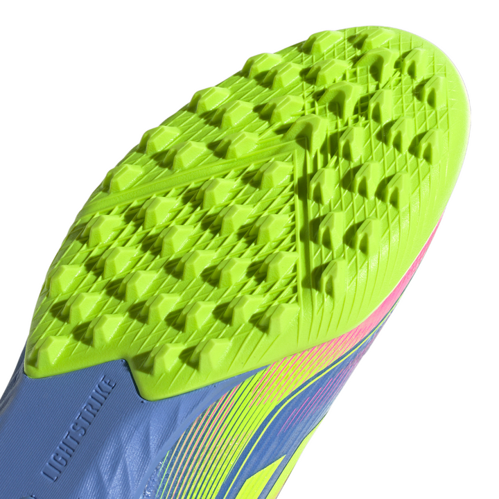 F50 Pro TF - Blue Fusion/Lucid Lemon/Lucid Pink by adidas at NUMBER 10 - Buy Now!