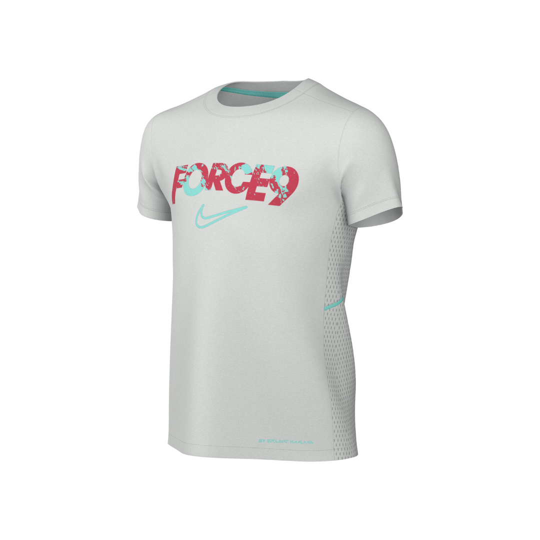 Erling Haaland Kids Academy T-Shirt 24/25 - Photon Dust by Nike at NUMBER 10 - Buy Now!