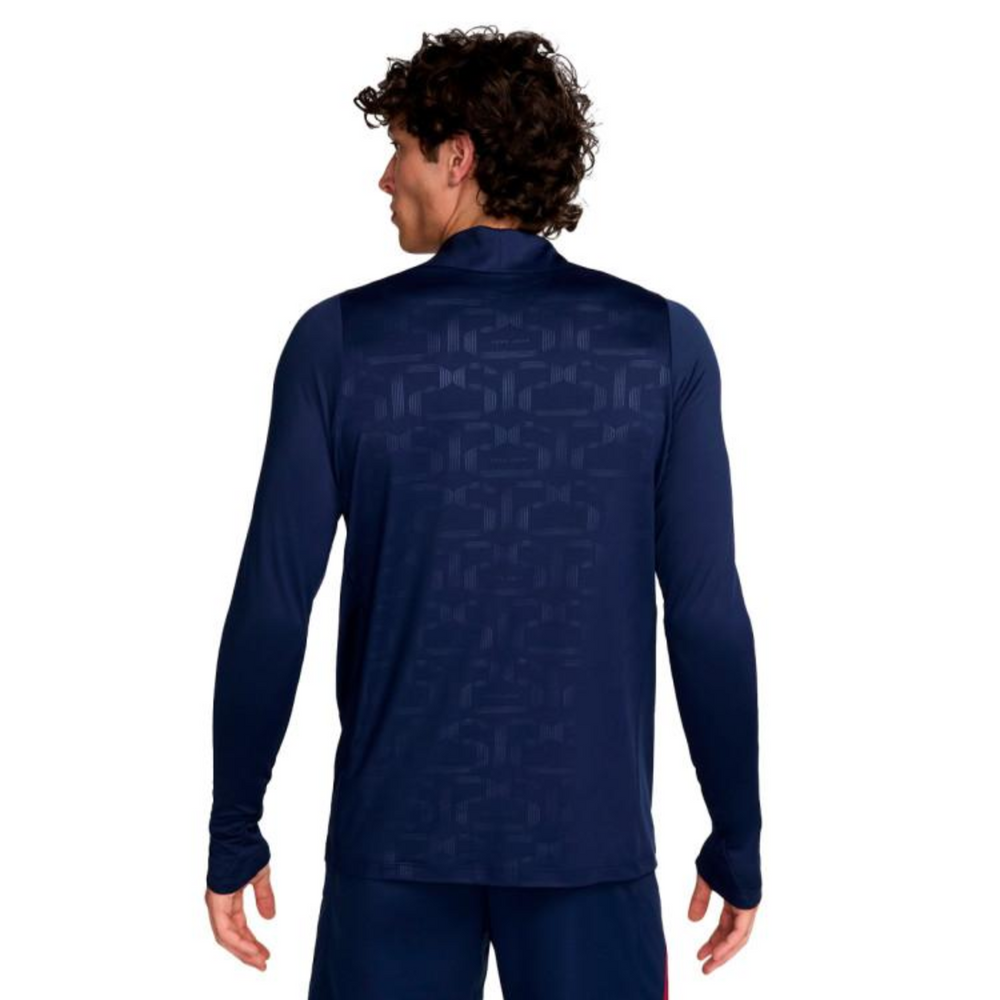 FC Barcelona Strike Drill Top 24/25 - Midnight Navy/Midnight Navy/Club Gold by Nike at NUMBER 10 - Buy Now!