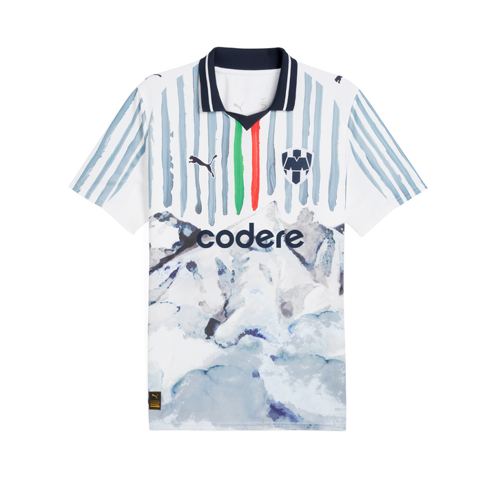 Monterrey X KidSuper Club World Cup Shirt 25/26 - White/Deep Navy by Puma at NUMBER 10 - Buy Now!
