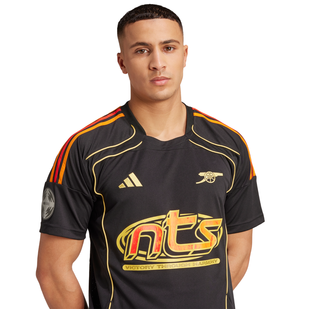 Arsenal X NTS UBP Shirt - Black by adidas at NUMBER 10 - Buy Now!