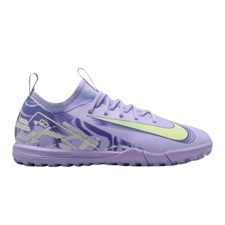 Jr Zoom Vapor 16 Academy TF - Purple Agate/Barely Volt