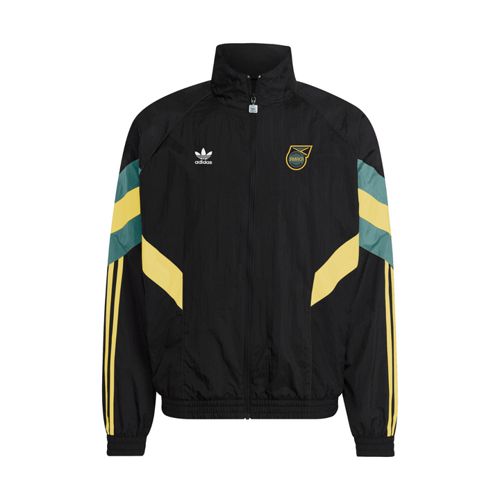 Jamaica OG Track Top 24/25 - Black by adidas at NUMBER 10 - Buy Now!
