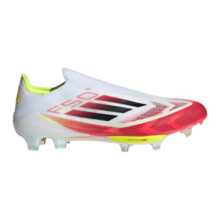 F50+ FG - White/Core Black/Solar Yellow/Red by adidas at NUMBER 10 - Buy Now!