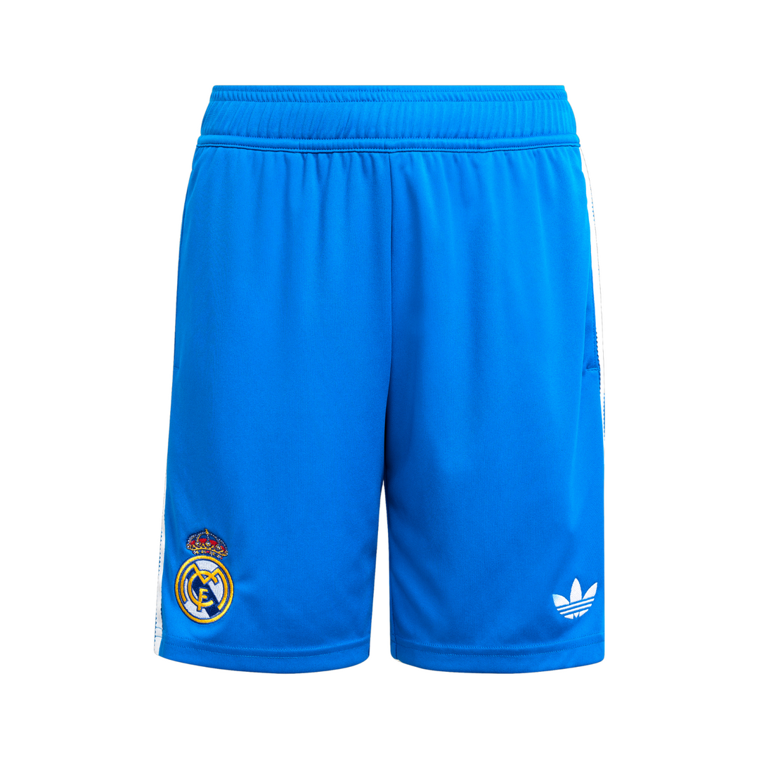 Real Madrid Youth Third Shorts 25/26 by adidas at NUMBER 10 - Buy Now!