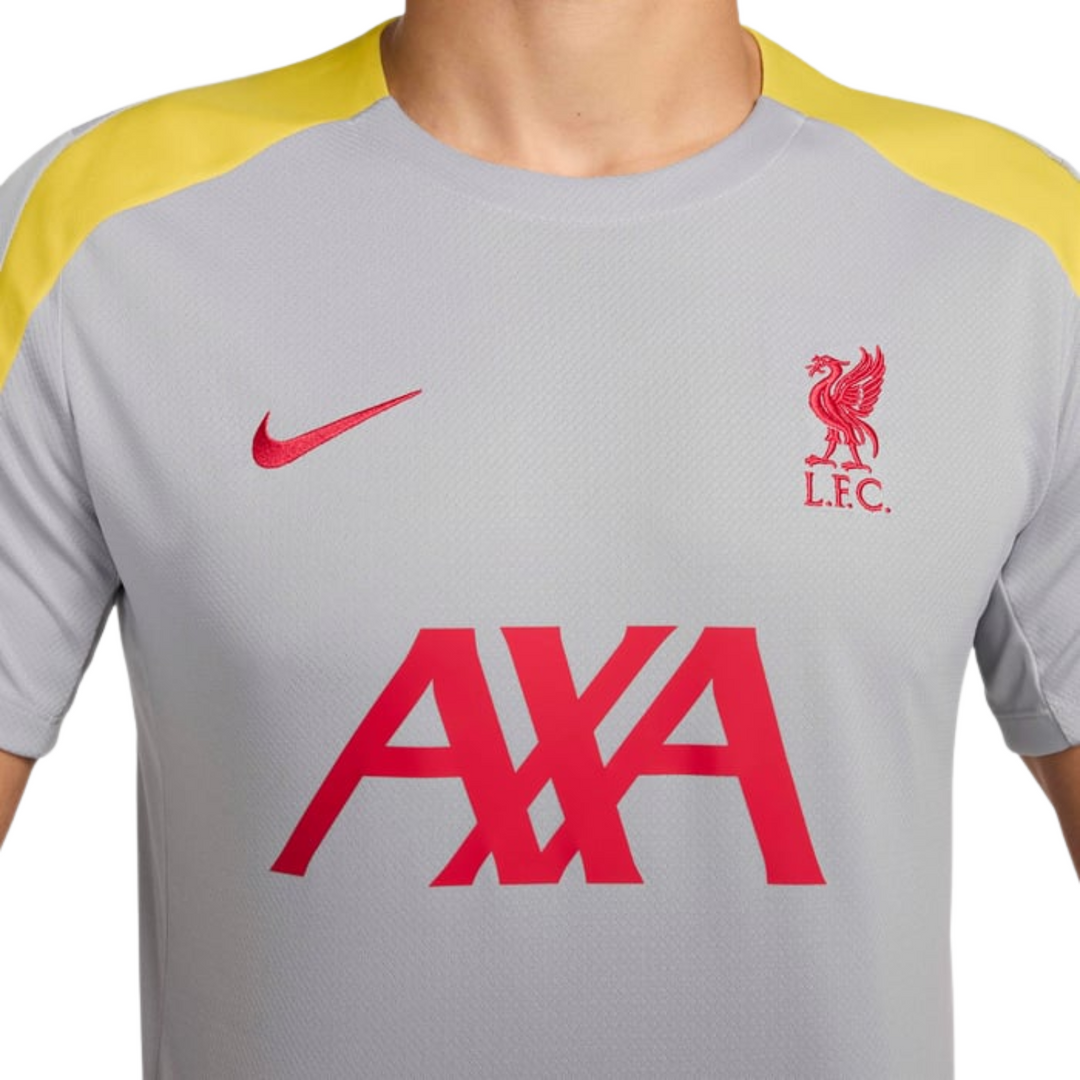 Liverpool Strike Third Shirt 24/25 - Light Smoke Grey/Light Smoke Grey/Chrome Yellow/Global Red