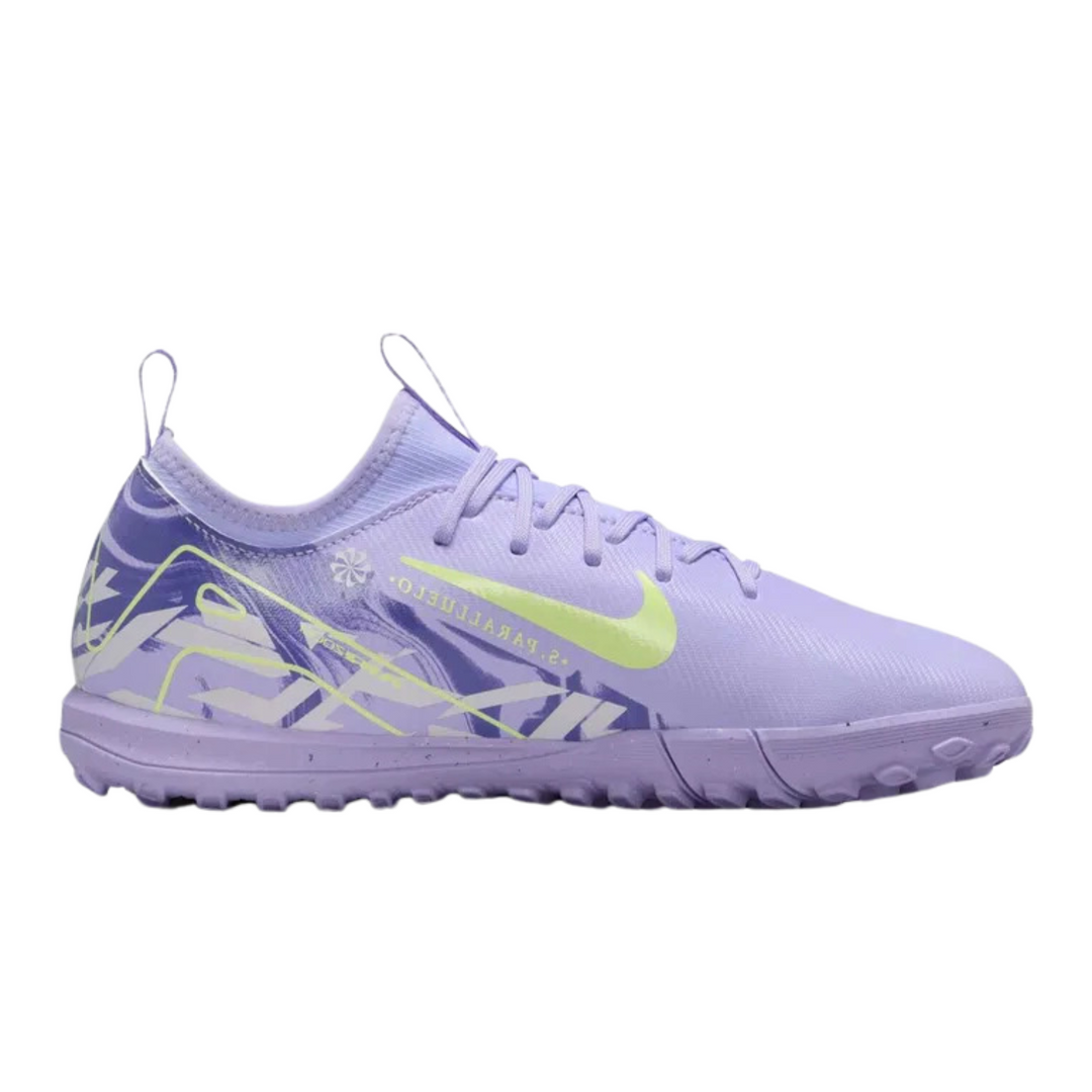 Jr Zoom Vapor 16 Academy TF - Purple Agate/Barely Volt