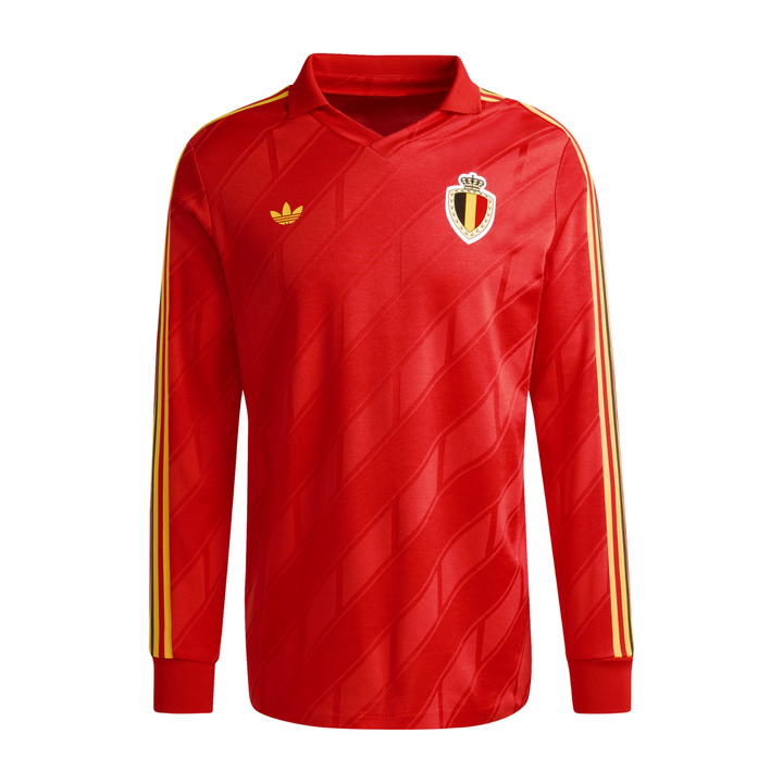 Belgium 1986 L/S Home Shirt