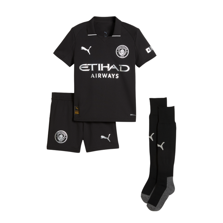 Manchester City Mini Away Kit 25/26 by Puma at NUMBER 10 - Buy Now!