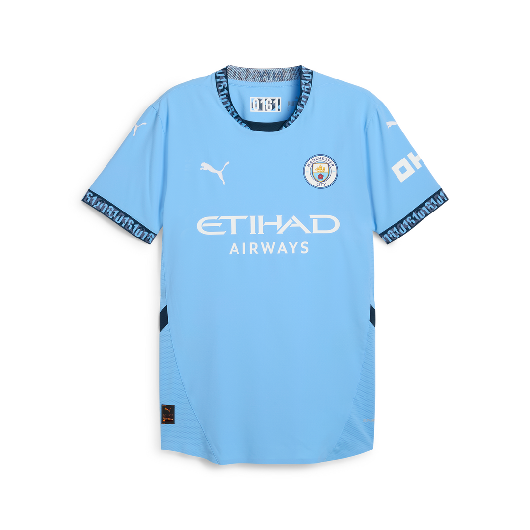 Manchester City Authentic Home Shirt 24/25 - Puma - NUMBER 10