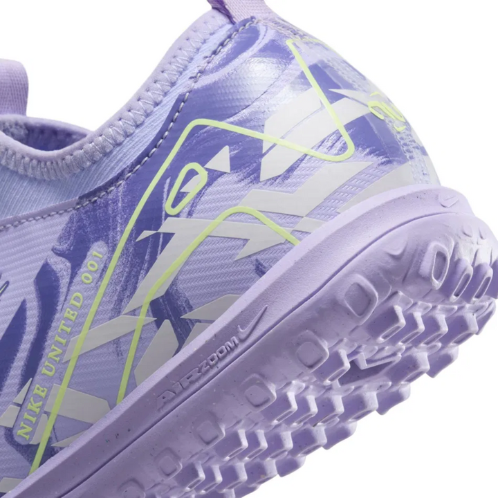 Jr Zoom Vapor 16 Academy TF - Purple Agate/Barely Volt