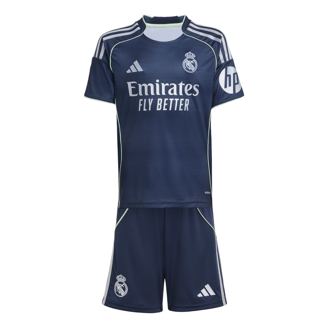 Real Madrid Youth Away Kit 25/26 by adidas at NUMBER 10 - Buy Now!