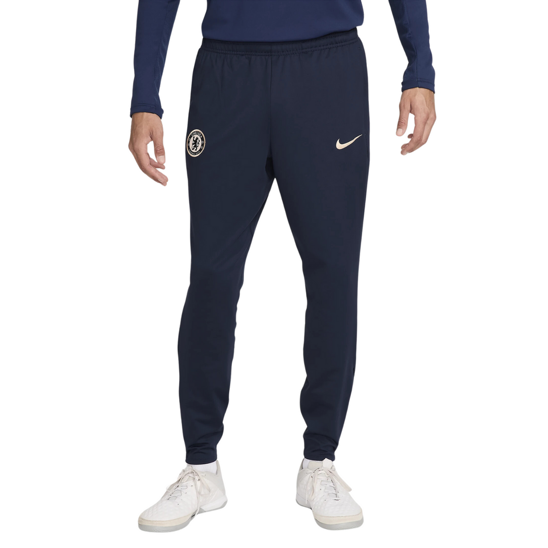 Chelsea Strike Pants 24/25 - Obsidian/Light Photo Blue/Guava Ice by Nike at NUMBER 10 - Buy Now!