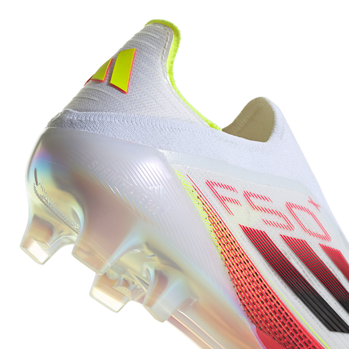F50 Elite LL FG - White/Core Black/Solar Yellow/Red by adidas at NUMBER 10 - Buy Now!