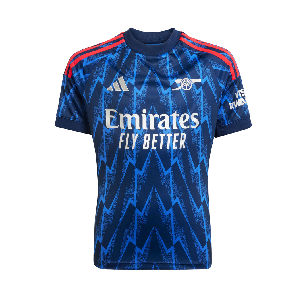 Arsenal Youth Away Shirt 25/26 by adidas at NUMBER 10 - Buy Now!
