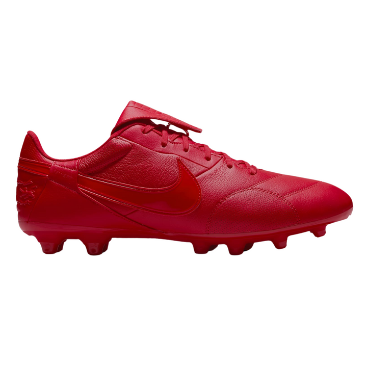 The Nike Premier III FG - Fire Red/White