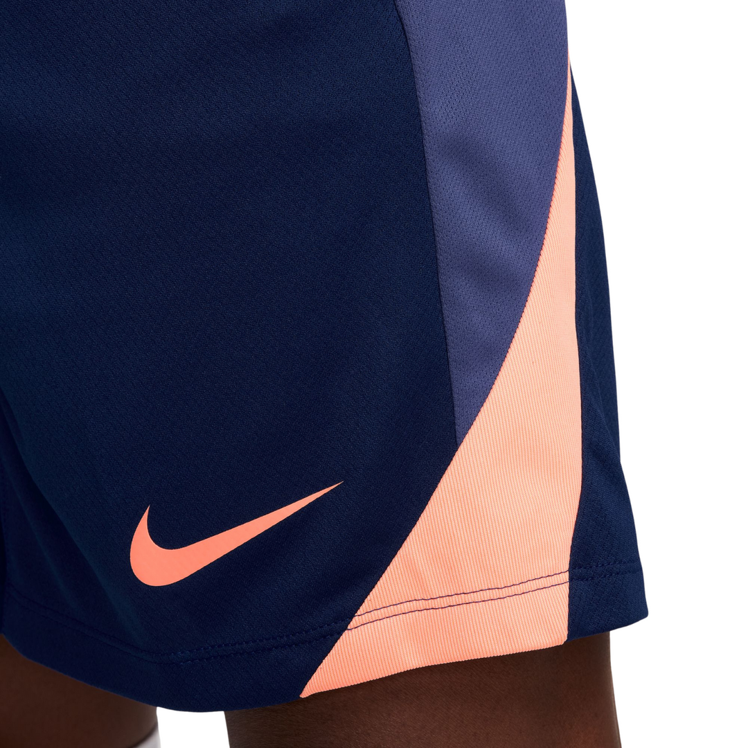 Dri-Fit Strike Shorts - Blue Void/Purple Dust/Orange Pulse