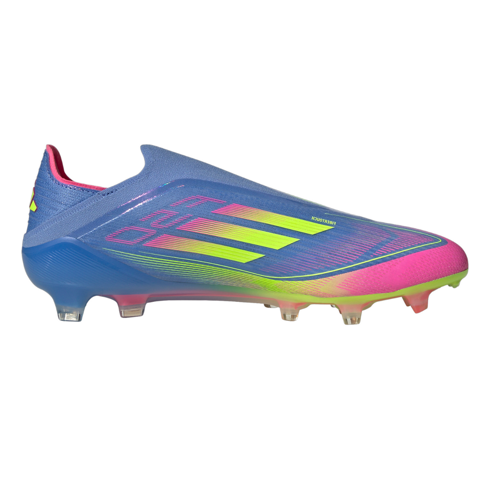 F50 Elite LL FG - Blue Fusion/Lucid Lemon/Lucid Pink by adidas at NUMBER 10 - Buy Now!