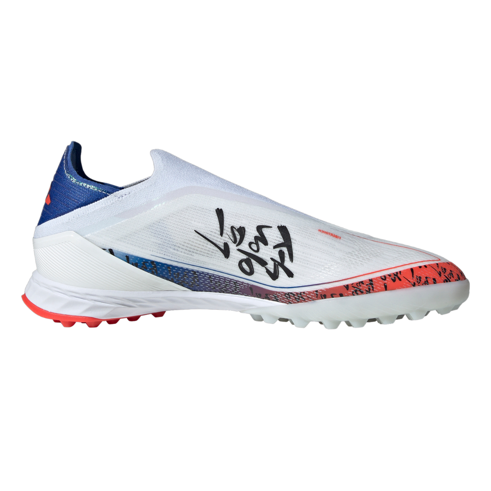 Son F50 Pro LL TF - Ftwr White/Core Black/Bright Red by adidas at NUMBER 10 - Buy Now!